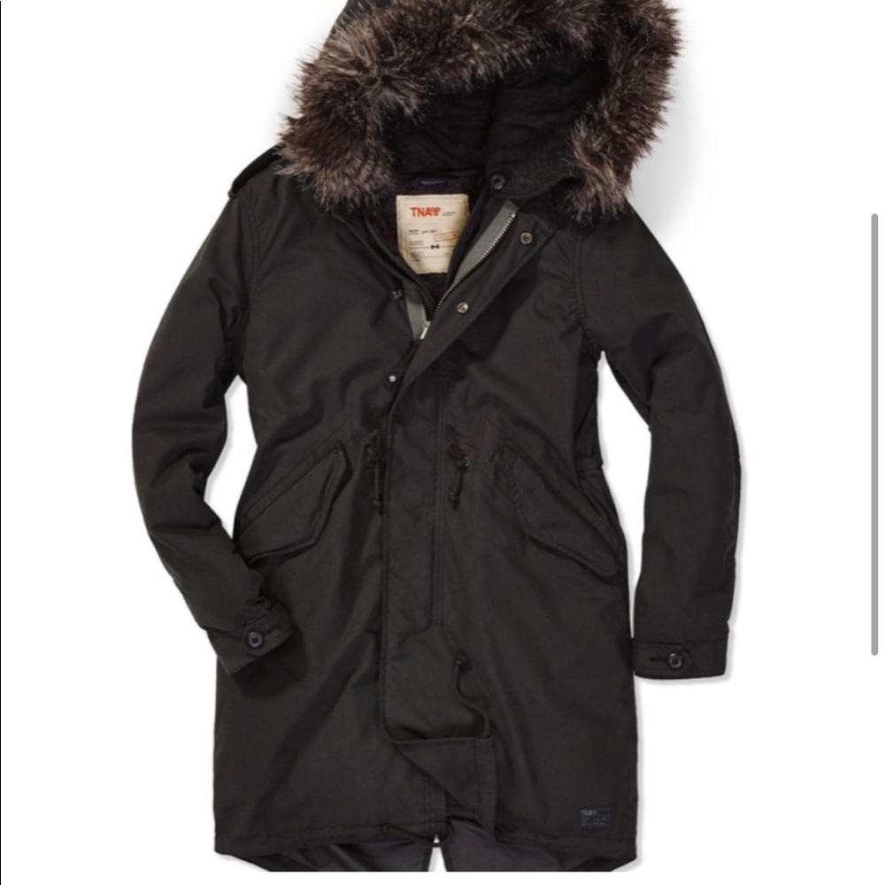 TNA Britannia Parka in Black
